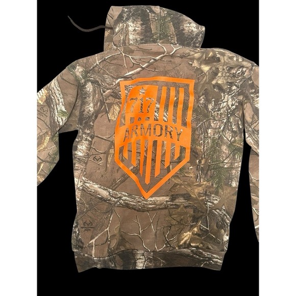 Russell Outdoors 717 Armory Camp Hoodie Size Medium - Picture 2 of 3